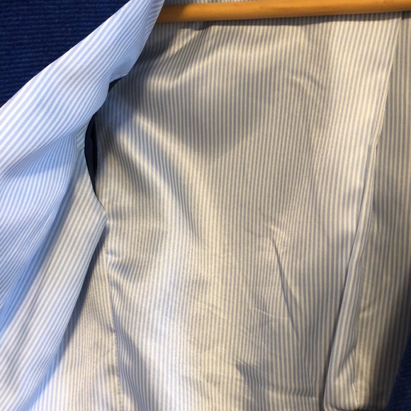 Gap Royal Blue Academy Wool Blend 2-Button Blazer - Picture 6 of 12